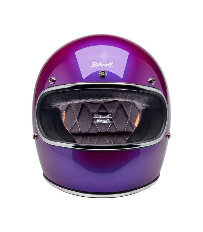 Biltwell Gringo metallic grape helmet