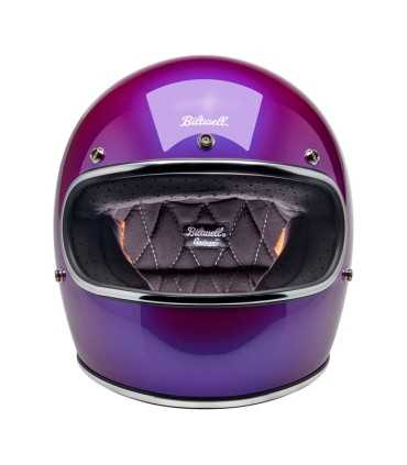 Biltwell Gringo metallic grape helmet