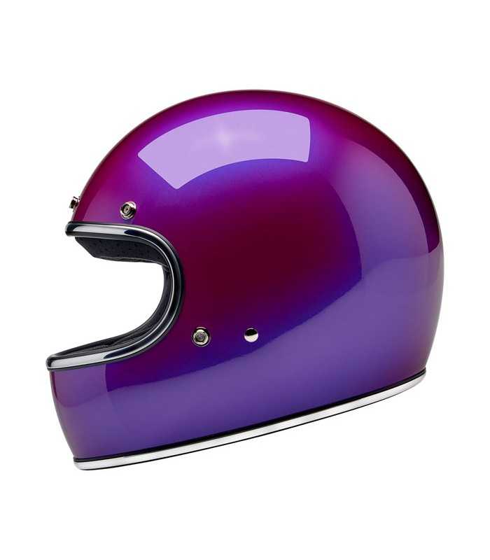Biltwell Gringo metallic grape helmet