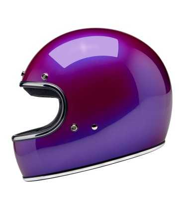 Biltwell Gringo metallic grape helmet