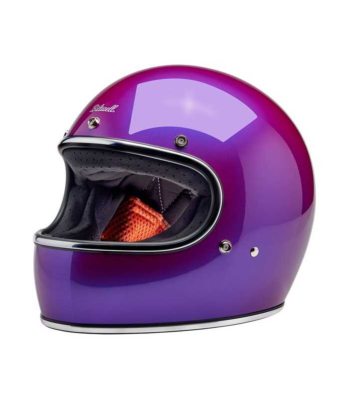 Biltwell Gringo metallic grape helmet