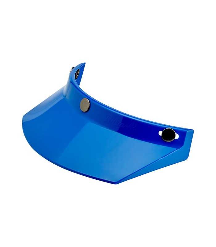 BILTWELL VISOR MOTO 3 SNAP blue