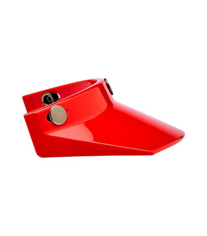 BILTWELL VISOR MOTO 3 SNAP rouge