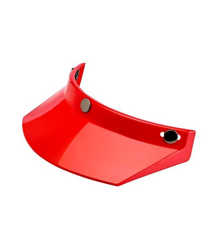 BILTWELL VISOR MOTO 3 SNAP rouge