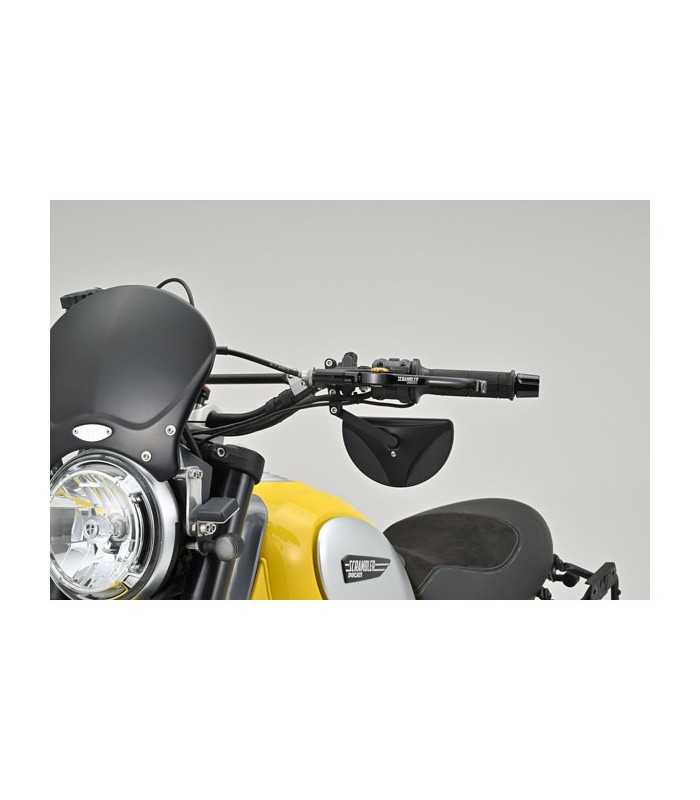 Daytona Japan D-Mirror 19 Half moon motorcycle mirror