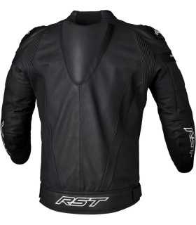RST TracTech Evo 5 motorrad ledrjacke schwarz