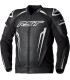 RST TracTech Evo 5 motorrad ledrjacke schwarz weiss