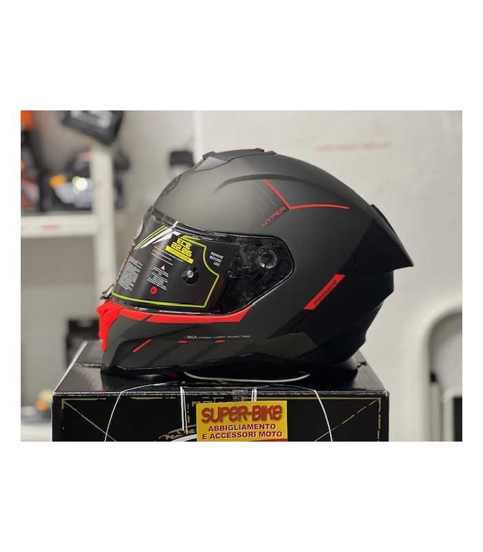 Casco Premier Hyper RS93 BM arancio opaco