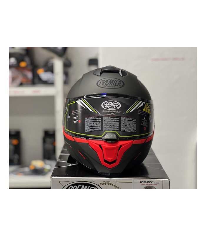 Helm Premier Hyper RS93 BM orange matt