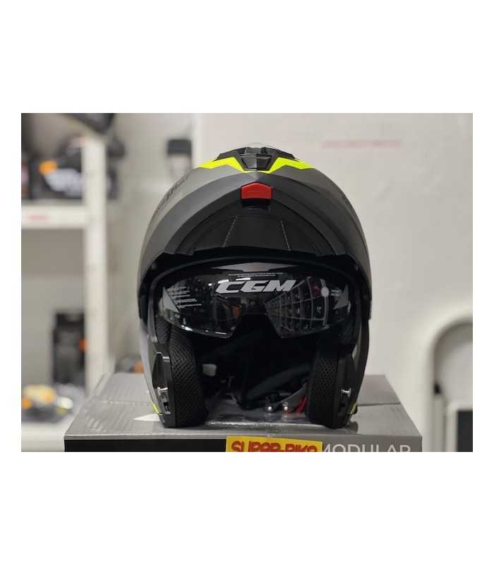 Flip up helmet Cgm 507G Pincers yellow matt