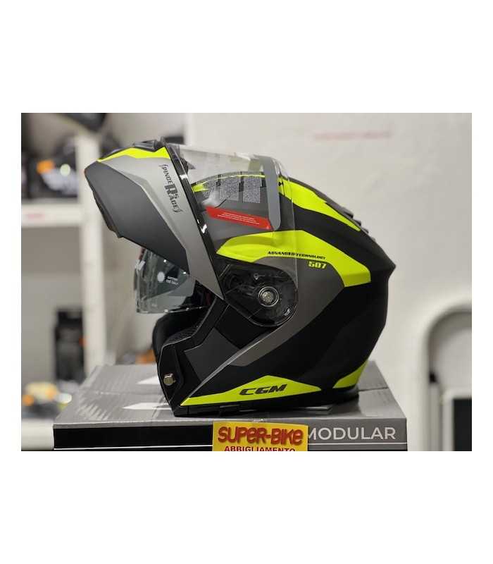 Flip up helmet Cgm 507G Pincers yellow matt
