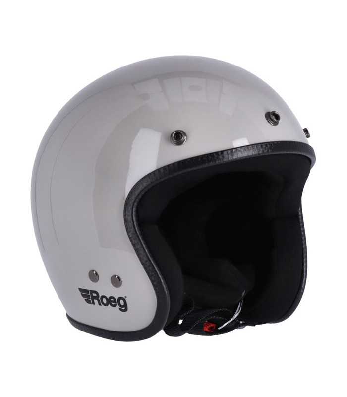 ROEG JETT fog white helmet
