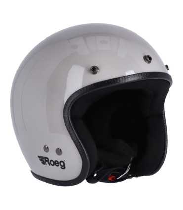 ROEG JETT fog white helmet