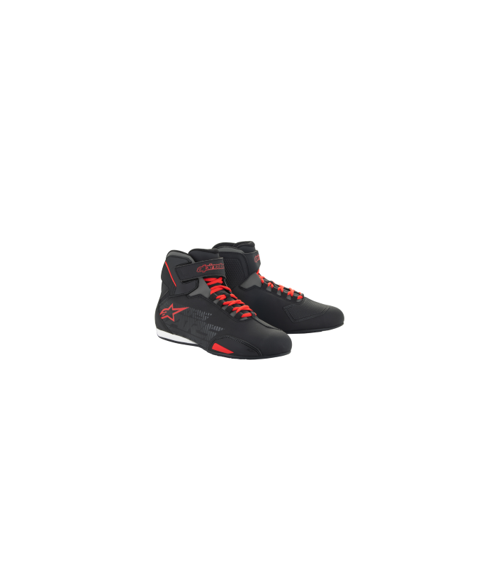 Chaussures moto Alpinestars Sektor bright rouge