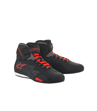 Chaussures moto Alpinestars Sektor bright rouge