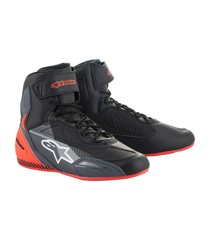 Chaussures Alpinestars Faster 3 gris rouge