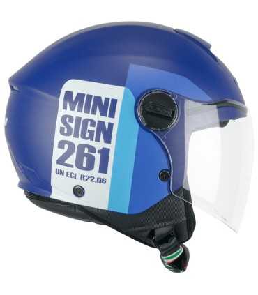 Casco bambino CGM 261a Mini Sign blu