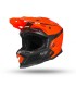 Casco cross UFO Echus arancione