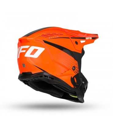 Casco cross UFO Echus arancione