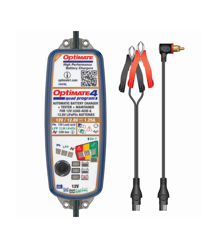Tecmate Optimate 4 Quad Program Premium Edition
