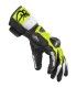 Gants moto racing Berik Pista 2.0 jaune blanc