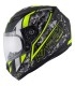 Motorrad kinder helm Kappa KJ04 EVO PROX schwrz gelb matt