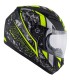 Casque enfant moto Kappa KJ04 EVO PROX noir jaune matt