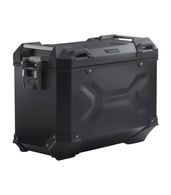 SW-Motech TRAX ADV L. Seitenkoffer Aluminium 45 l. links Schwarz