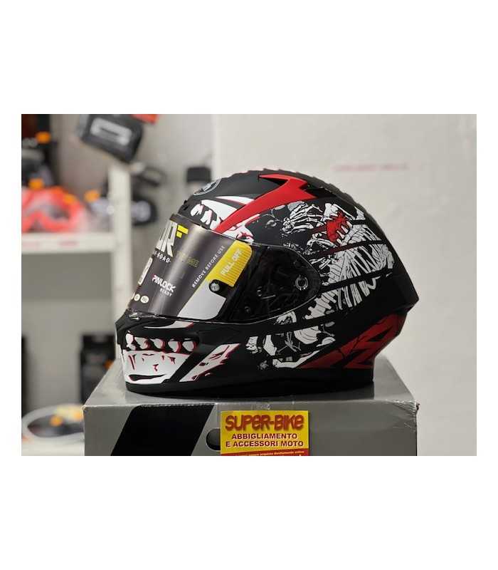 Review Airoh Valor Airoh Valor Full Face Conquer Red Gloss