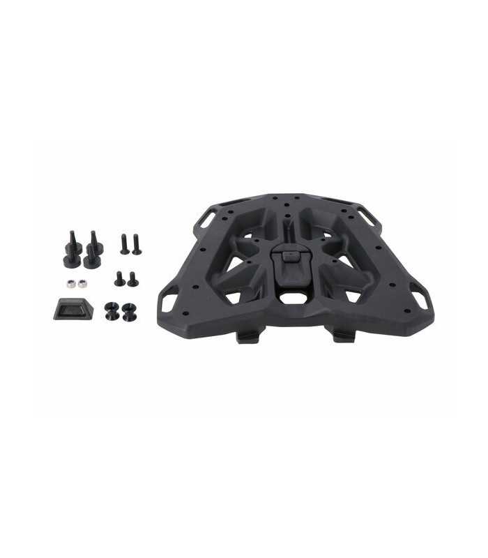 SW-Motech Piatto adattatore per portabagagli STREET-RACK. Nero. Per attacco DUSC