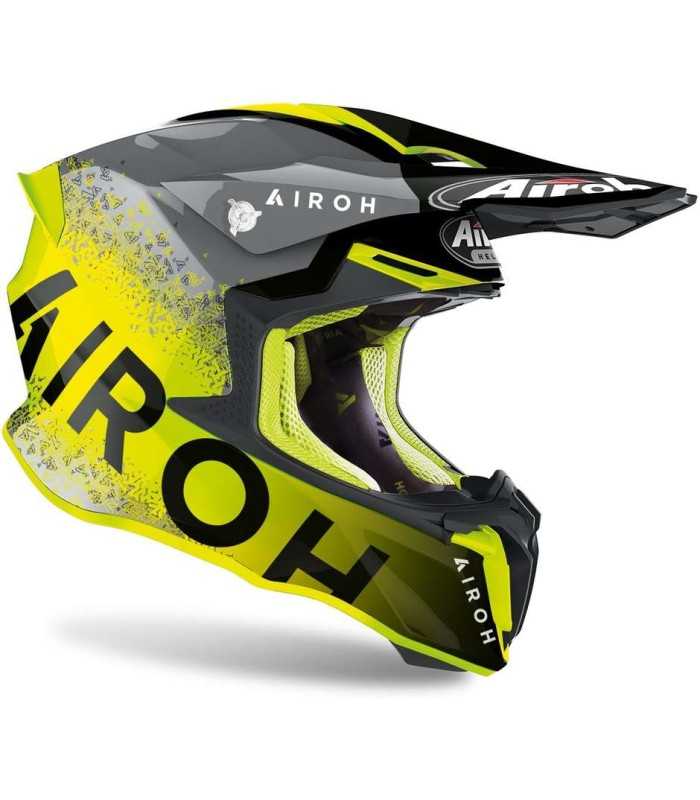 Airoh Twist 2.0 Color Bit yellow matt helmet