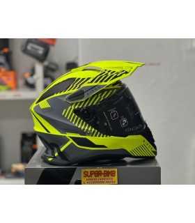 Airoh Commander Boost yellow matt helmet