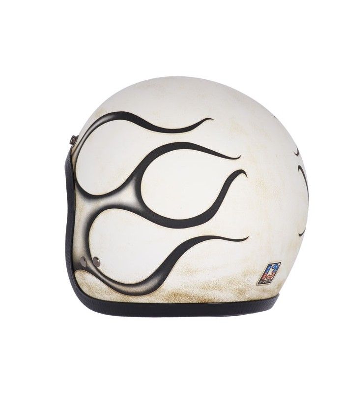 13 1/2 Skull Bucket CRASH HAT jet helmet