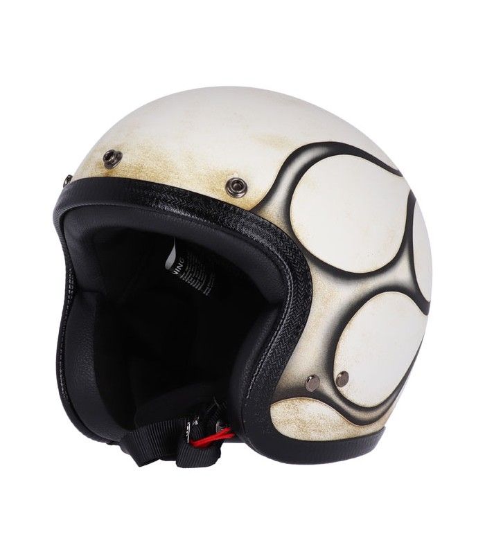 Jet helm 13 1/2 Skull Bucket CRASH HAT
