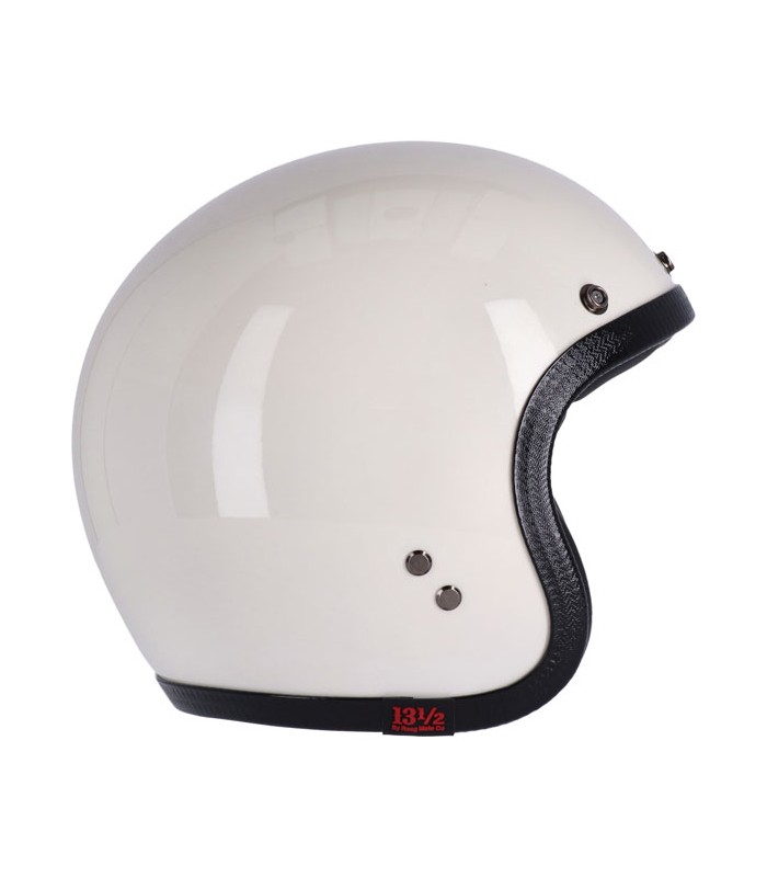 Jet helm 13 1/2 Skull Bucket VINTAGE WHITE