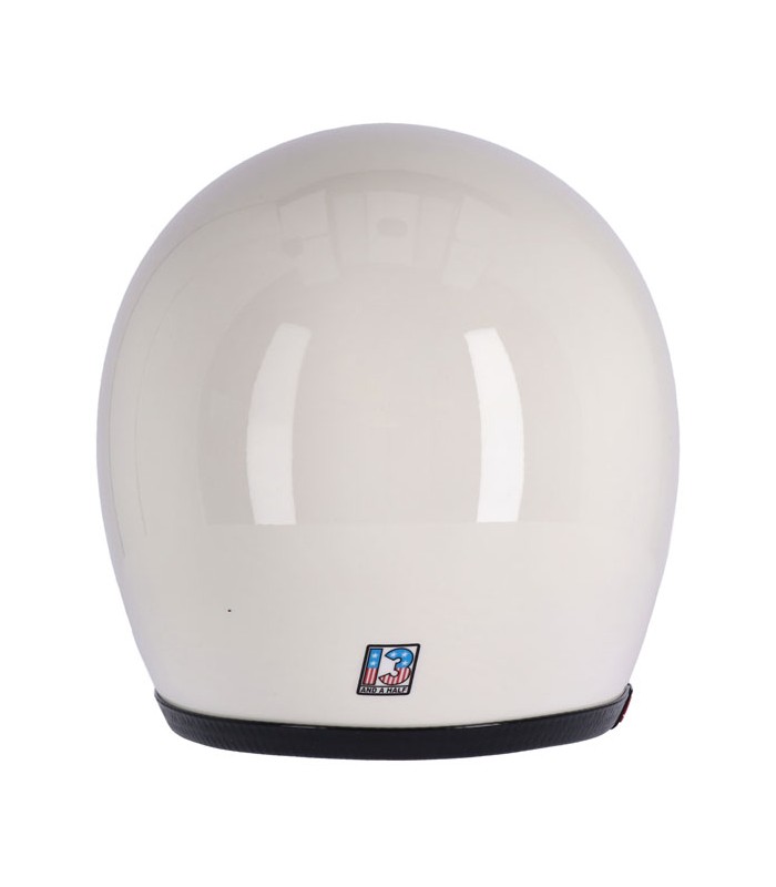 Jet helm 13 1/2 Skull Bucket VINTAGE WHITE