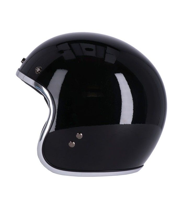 Jet helm 13 1/2 Skull Bucket schwarz