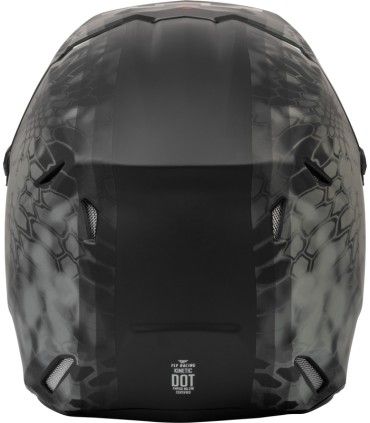 Casco cross Fly Racing Kinetic S.E. nero opaco