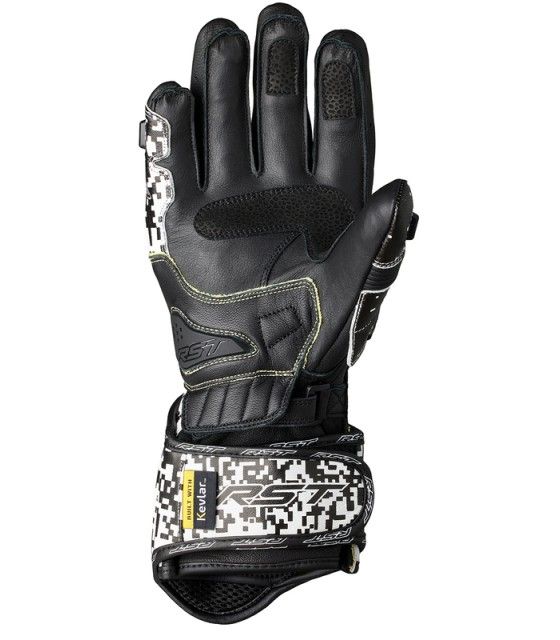 RST Crosby Guanti Da Moto Impermeabili, Marroni, Taglia XL, Pelle E Tessuto, Protezione Invernale