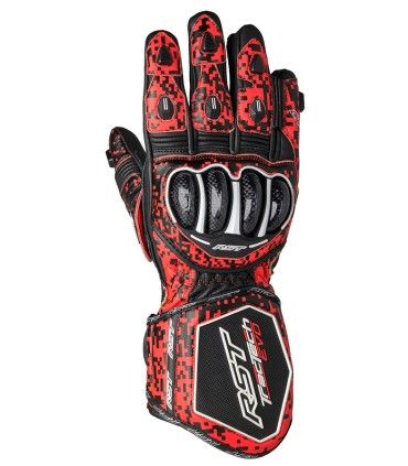 Gants racing RST Tractech Evo 4 dazzle rouge