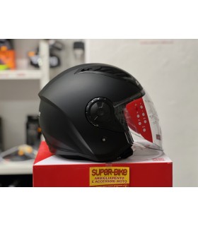 Casco jet LS2 OF616 Airflow 2 nero opaco