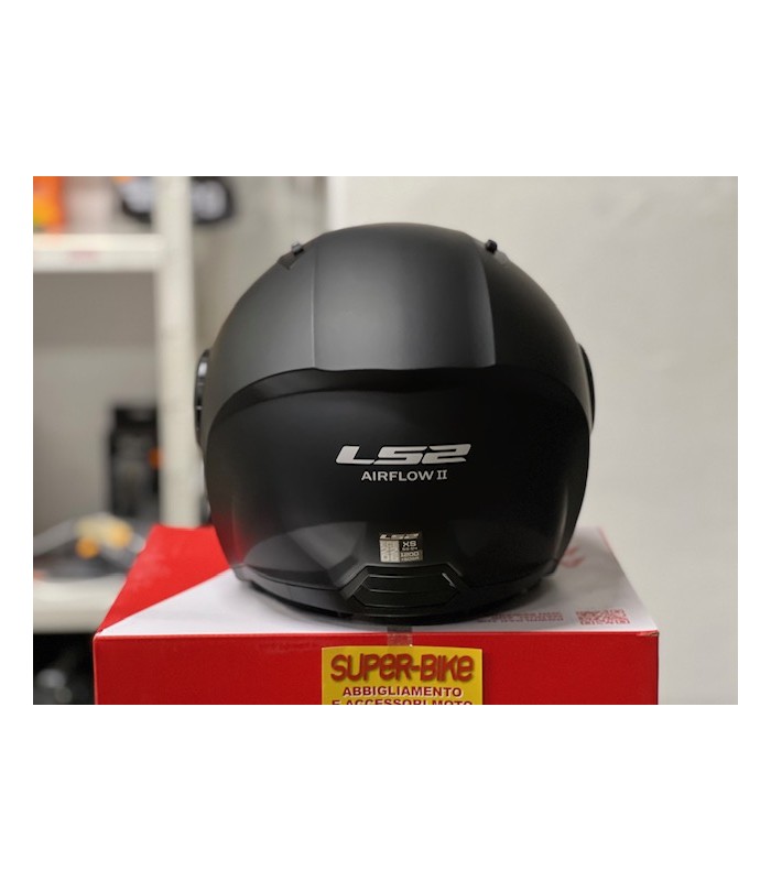 Casque jet LS2 OF616 Airflow 2 noir matt