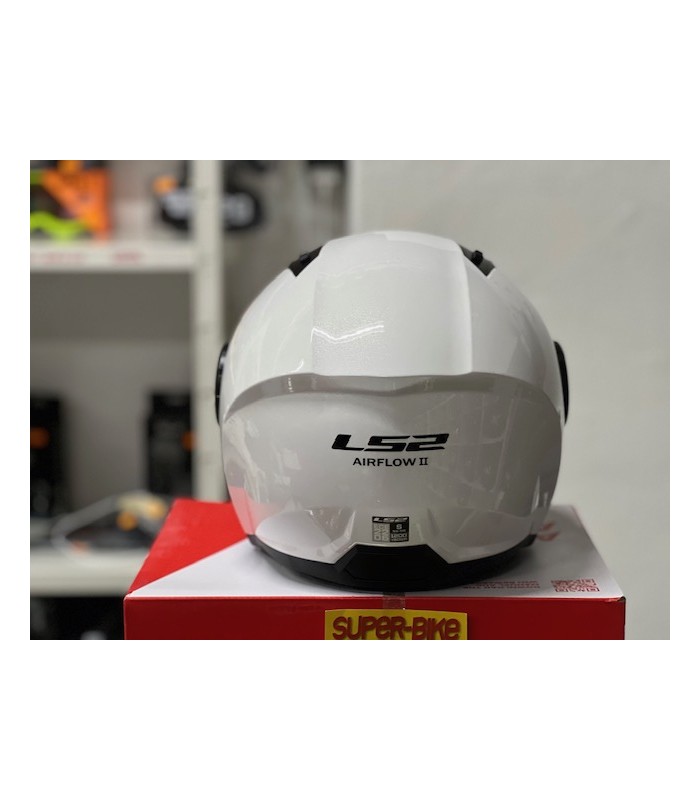 Casque jet LS2 OF616 Airflow 2 blanc