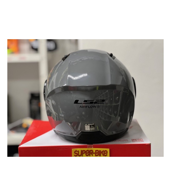 Casque jet LS2 OF616 Airflow 2 gris nardo