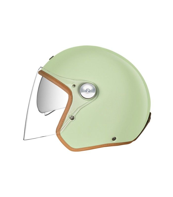 Casco jet Nexx X.G30 Clubhouse SV verde pastello