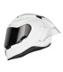Nexx X.R3R Plain white helmet
