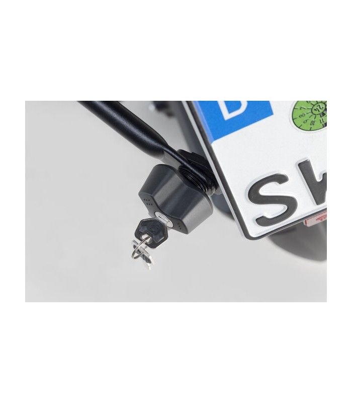 SW-Motech TRAX lock set with anti-theft protection PRO. 9 matching locks, 2 keys. Anti-theft protection