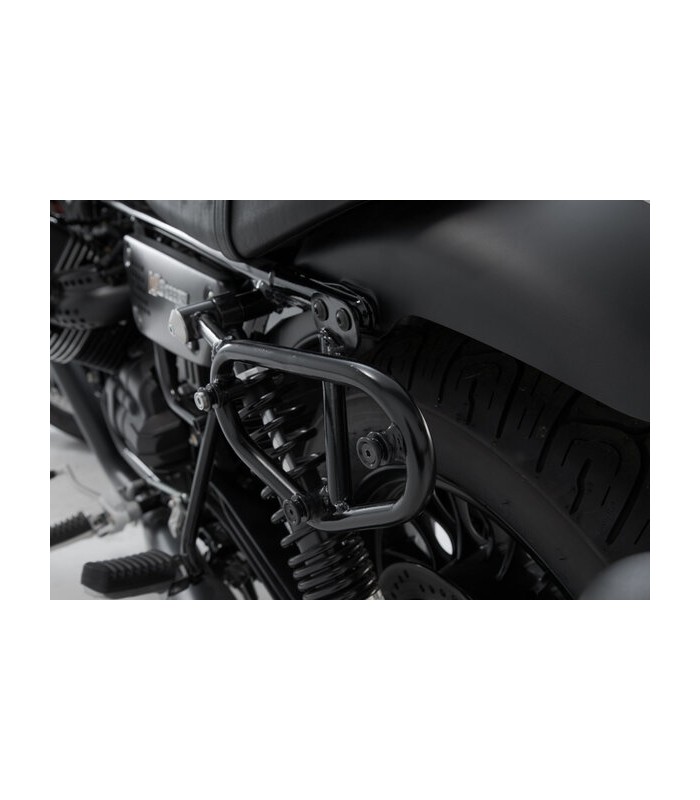 SW-Motech Support latéral gauche SLC Moto Guzzi V9 Roamer/Bobber (15-)