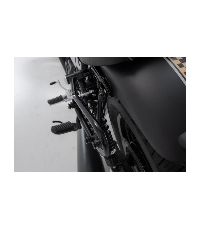 SW-Motech Support latéral gauche SLC Moto Guzzi V9 Roamer/Bobber (15-)