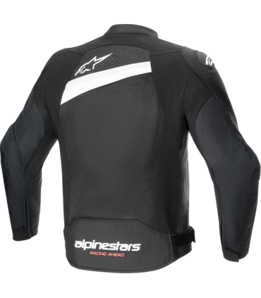 Veste Alpinestars T-Gp Plus R V4 Airflow noir blanc